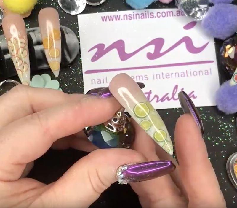 Fruit Salad (Hand-Cut) + NSI Opal Shimmer (Glitter) - NSI Australia