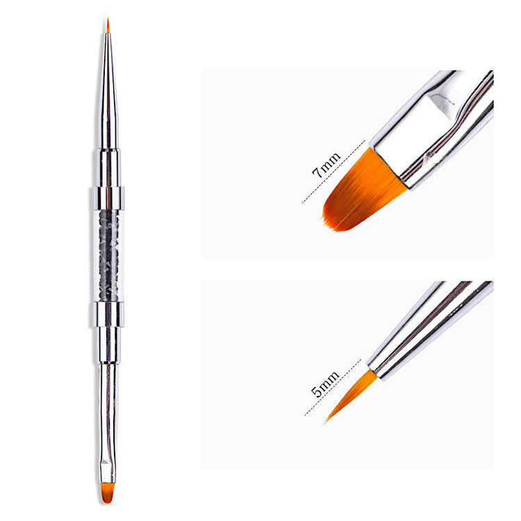 Gel and Liner Brush Black with Cap - NSI Australia