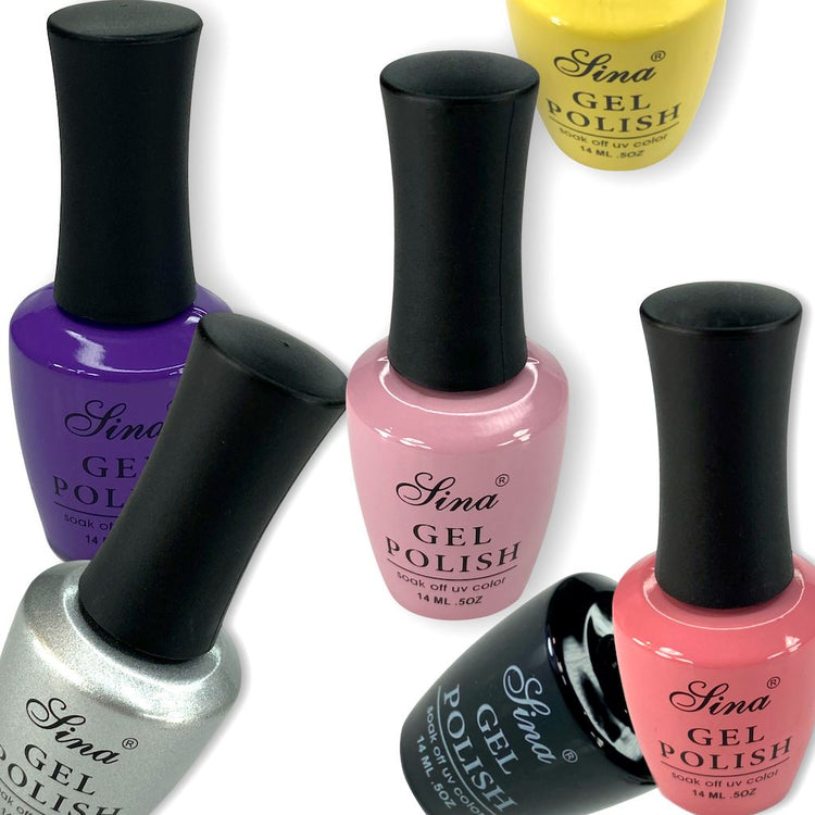 Gel Polish Collection 4 Colours SINA - NSI Australia
