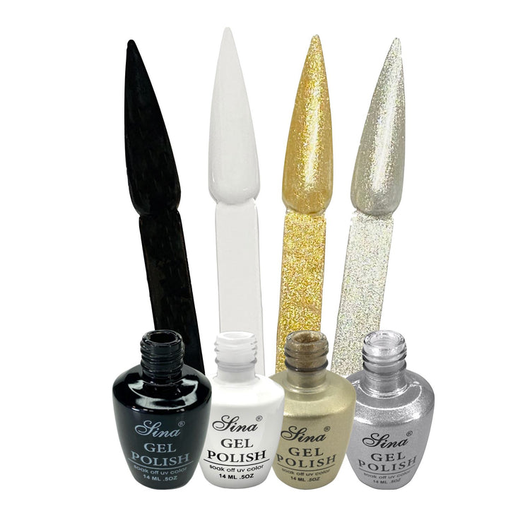 Gel Polish Collection 4 Colours SINA - NSI Australia