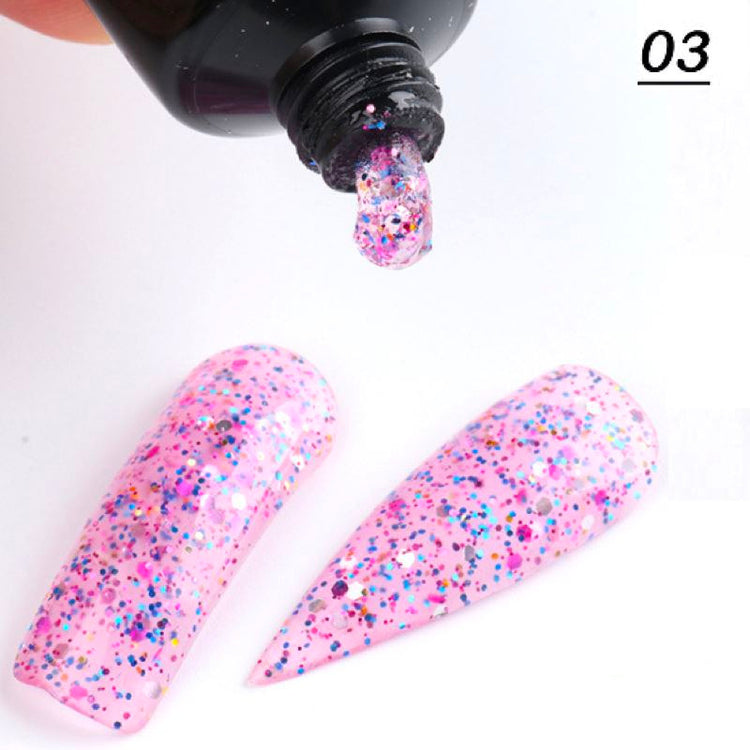 Glitter Diamond PolyGel - Gel In A Tube - NSI Australia