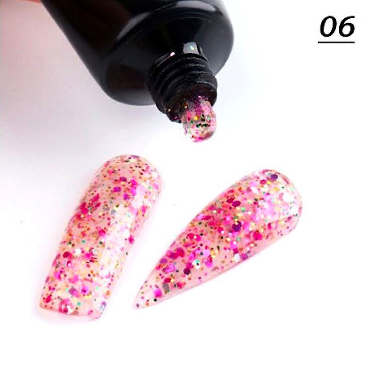 Glitter Diamond PolyGel - Gel In A Tube - NSI Australia