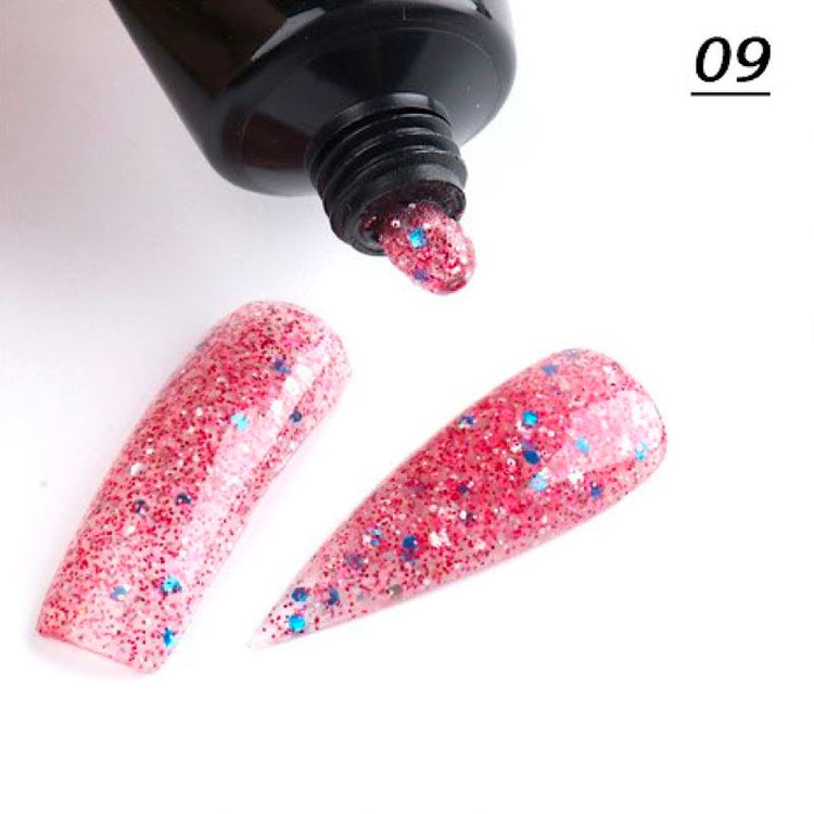 Glitter Diamond PolyGel - Gel In A Tube - NSI Australia