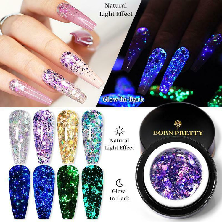 Glitter Sequins Gel BORN PRETTY - NSI Australia