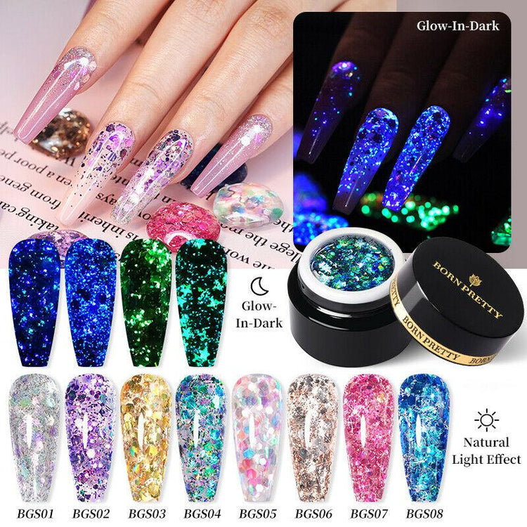 Glitter Sequins Gel BORN PRETTY - NSI Australia