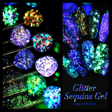Glitter Sequins Gel BORN PRETTY - NSI Australia