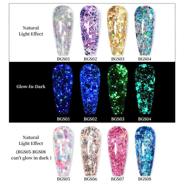 Glitter Sequins Gel BORN PRETTY - NSI Australia