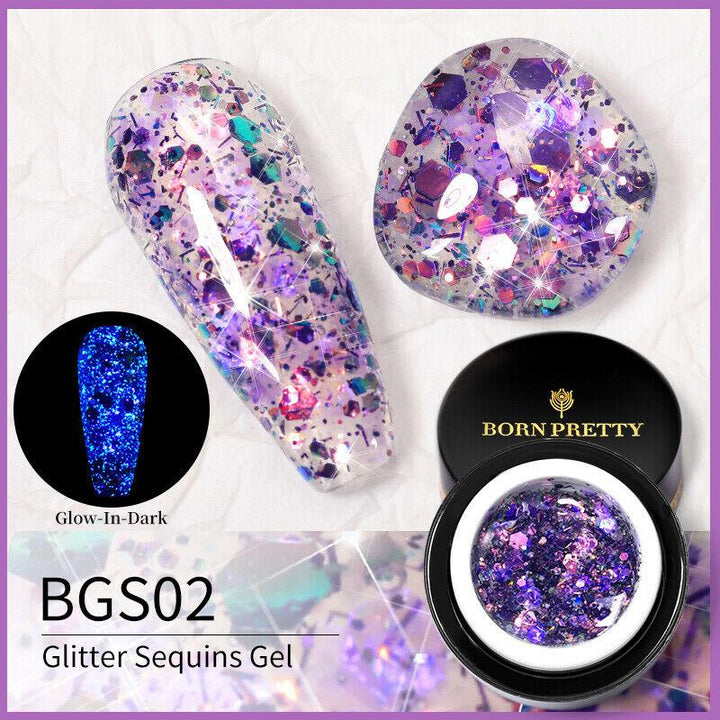 Glitter Sequins Gel BORN PRETTY - NSI Australia