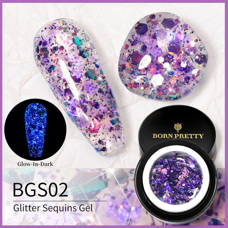 Glitter Sequins Gel BORN PRETTY - NSI Australia