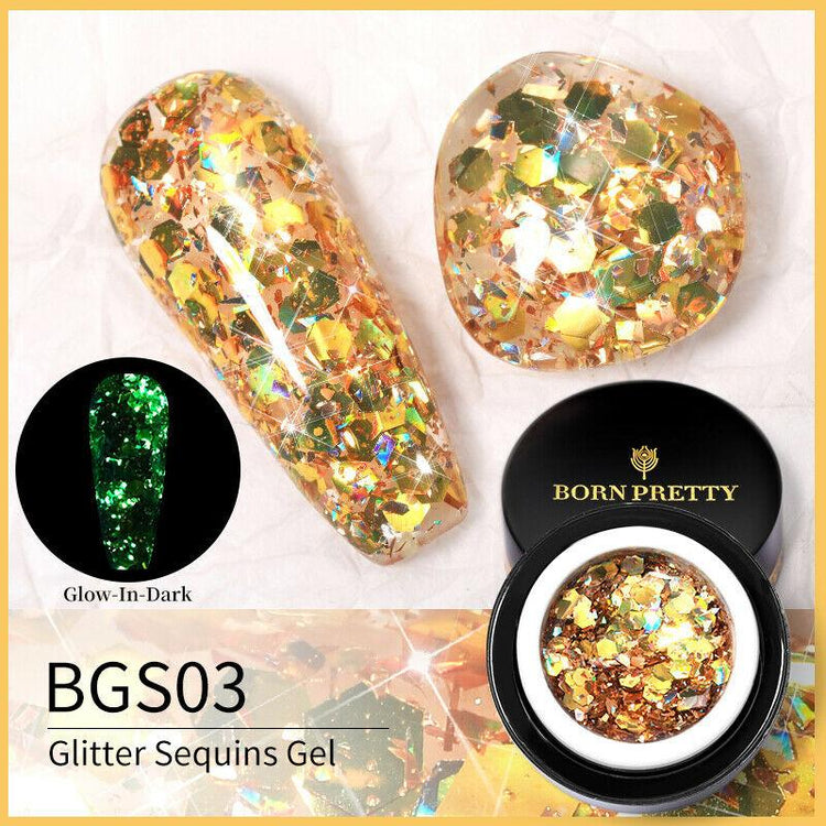 Glitter Sequins Gel BORN PRETTY - NSI Australia