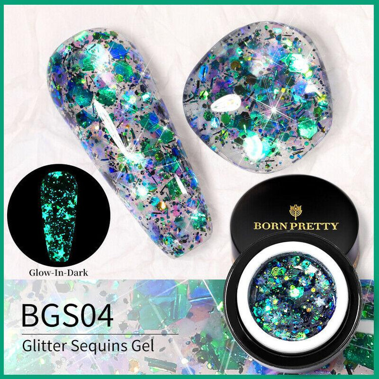 Glitter Sequins Gel BORN PRETTY - NSI Australia