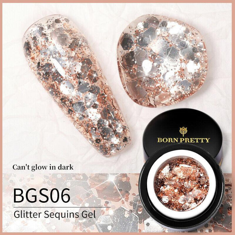 Glitter Sequins Gel BORN PRETTY - NSI Australia