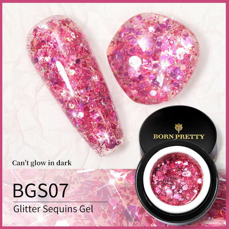 Glitter Sequins Gel BORN PRETTY - NSI Australia