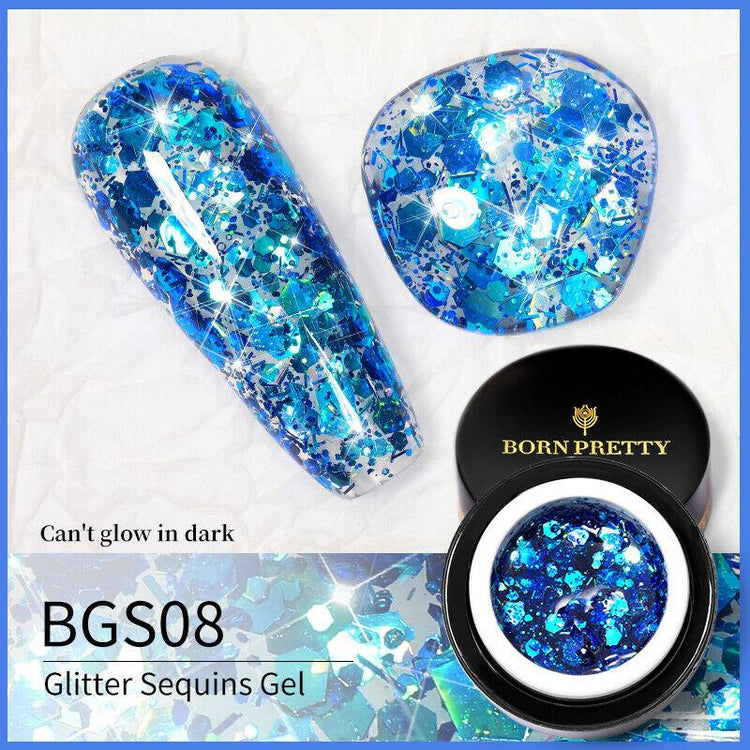 Glitter Sequins Gel BORN PRETTY - NSI Australia