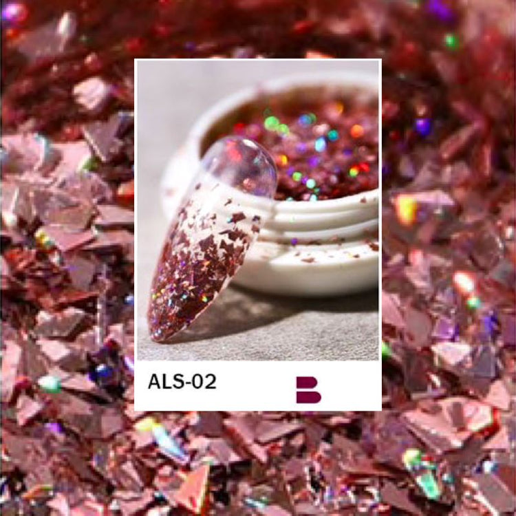 Glitter Sequins Nail Art Holographic Laser - NSI Australia