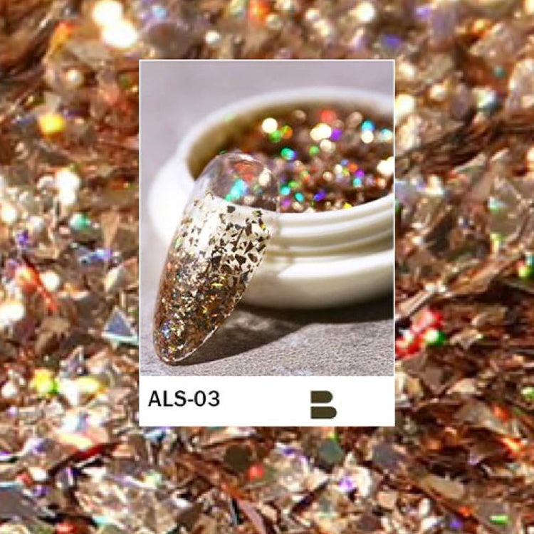 Glitter Sequins Nail Art Holographic Laser - NSI Australia