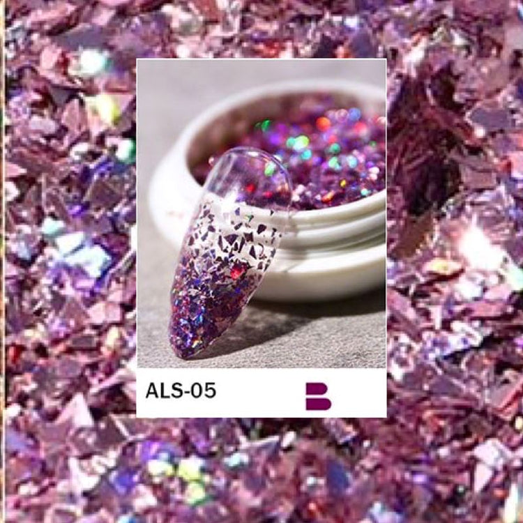 Glitter Sequins Nail Art Holographic Laser - NSI Australia