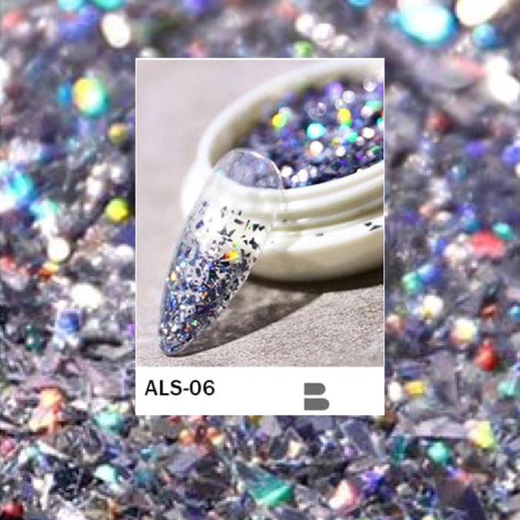 Glitter Sequins Nail Art Holographic Laser - NSI Australia