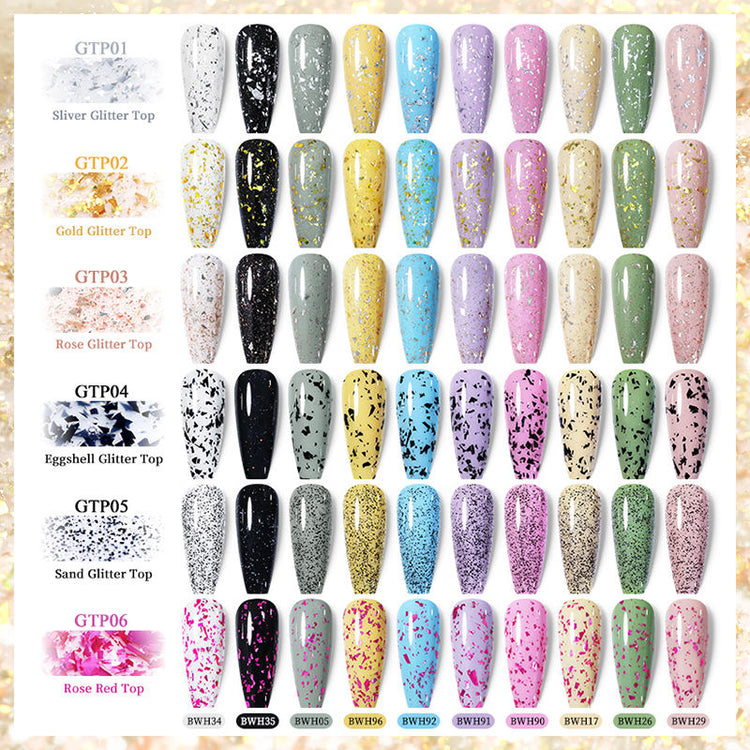 Glitter Top Coat Gel BORN PRETTY - NSI Australia