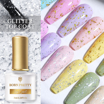Glitter Top Coat Gel BORN PRETTY - NSI Australia