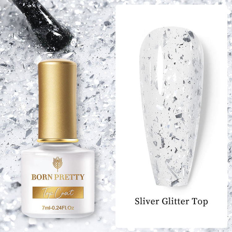 Glitter Top Coat Gel BORN PRETTY - NSI Australia
