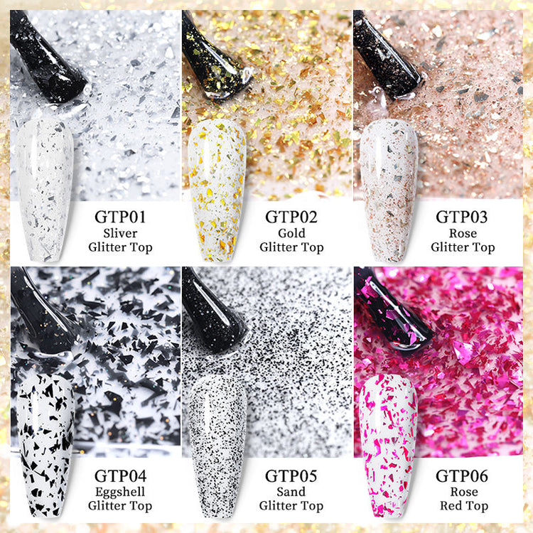 Glitter Top Coat Gel BORN PRETTY - NSI Australia