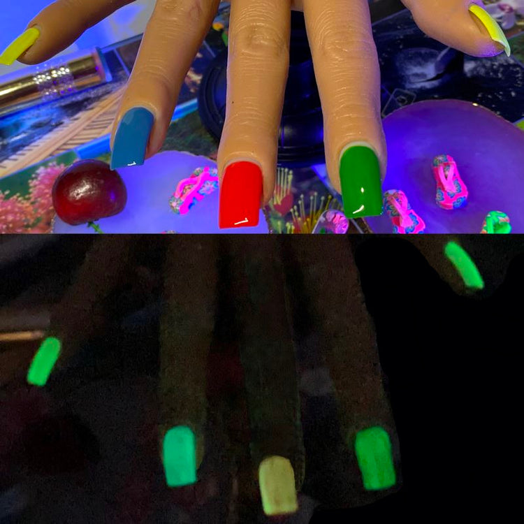 Glow In the Dark Gel Top Coat - NSI Australia