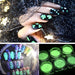 Nail Art Sequins - Glow in the Dark - NSI Australia