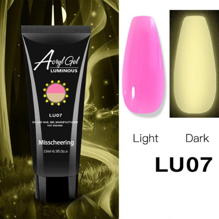 PolyGel Gel In A Tube - Glow in the Dark - NSI Australia