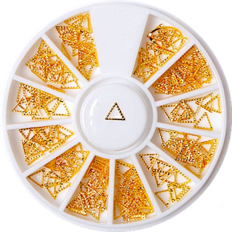 Gold & Silver Nail Art Decoration Wheels - NSI Australia