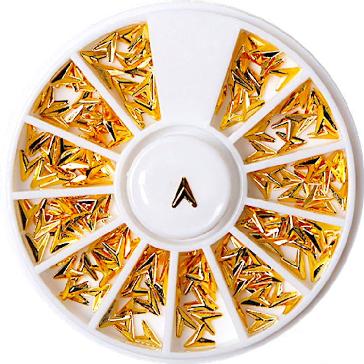 Gold & Silver Nail Art Decoration Wheels - NSI Australia