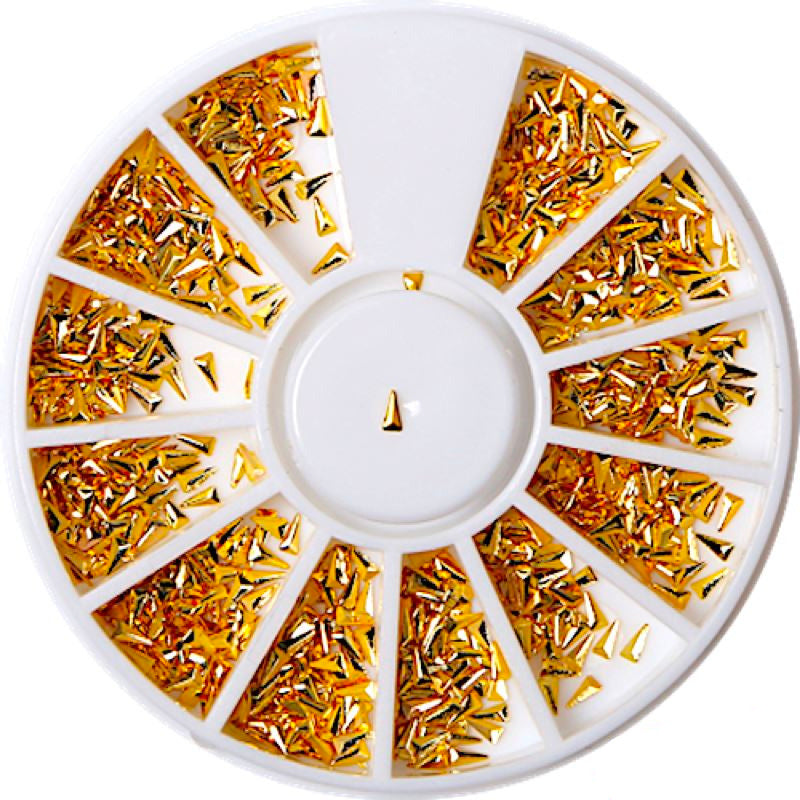 Gold & Silver Nail Art Decoration Wheels - NSI Australia