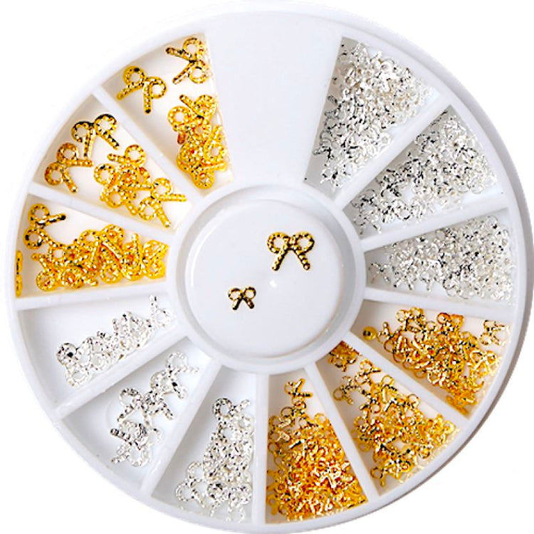 Gold & Silver Nail Art Decoration Wheels - NSI Australia