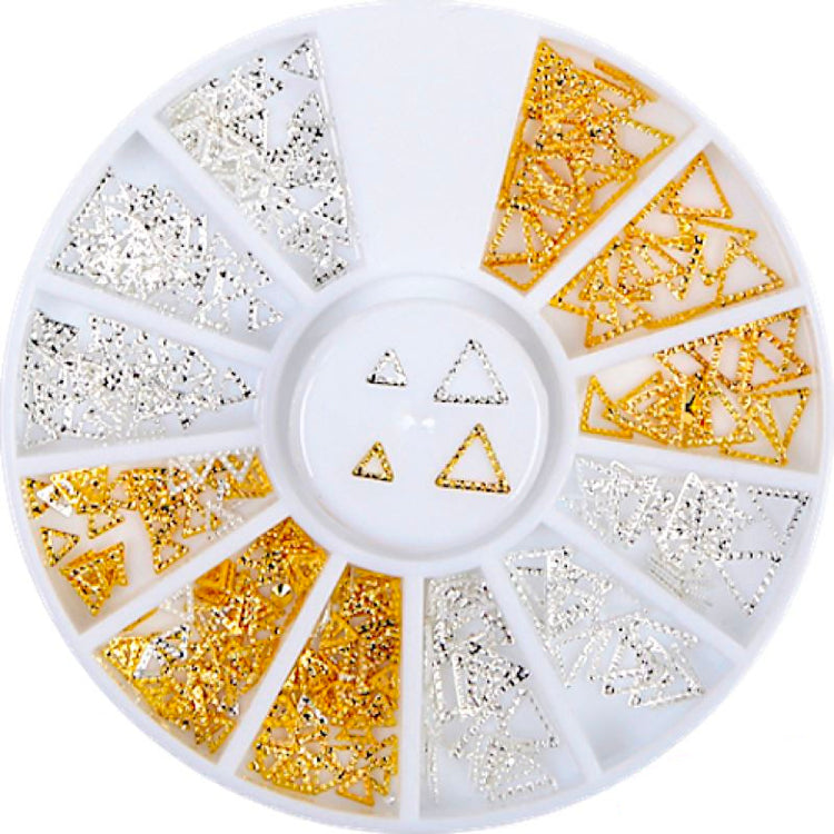 Gold & Silver Nail Art Decoration Wheels - NSI Australia