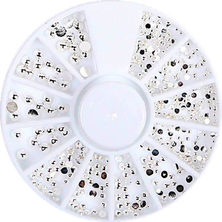 Gold & Silver Nail Art Decoration Wheels - NSI Australia