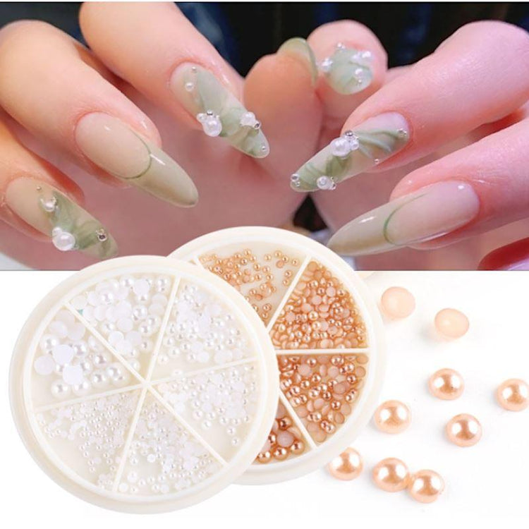Half Pearls Nail Art Decoration Wheels - NSI Australia
