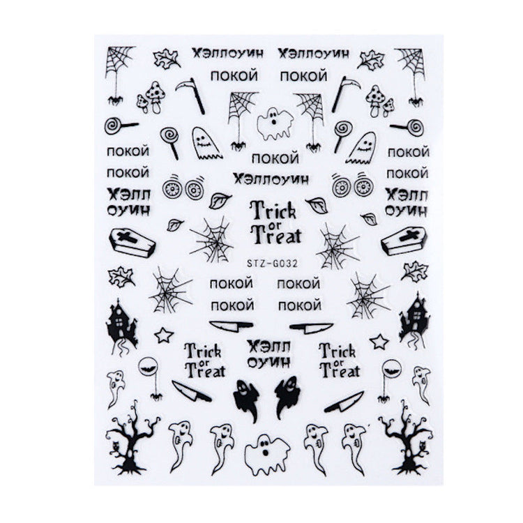 Halloween Nail Art Stickers - NSI Australia