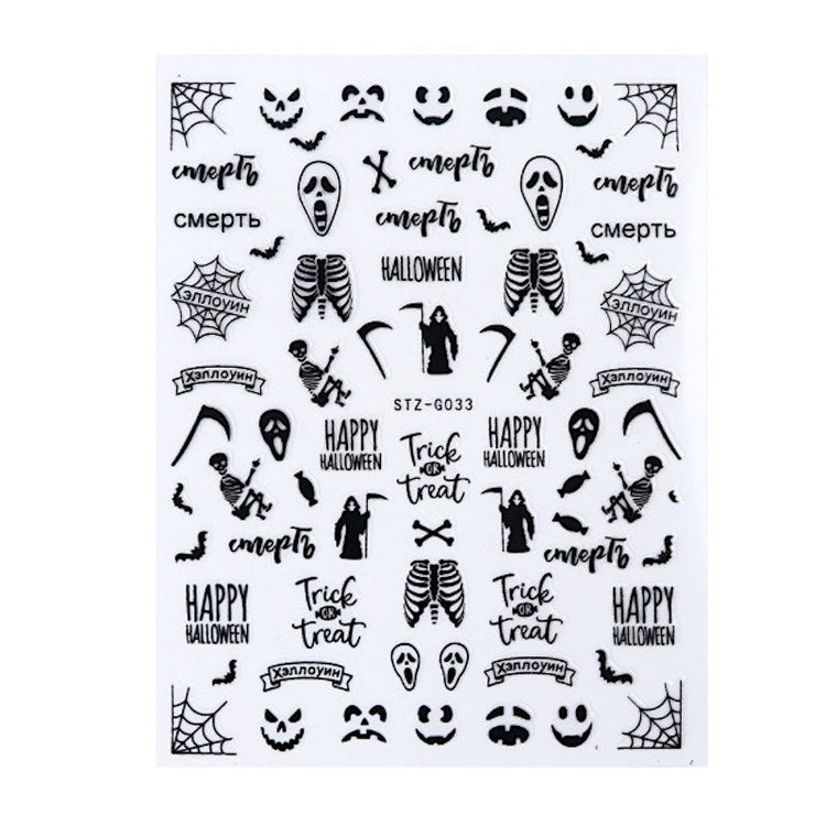 Halloween Nail Art Stickers - NSI Australia