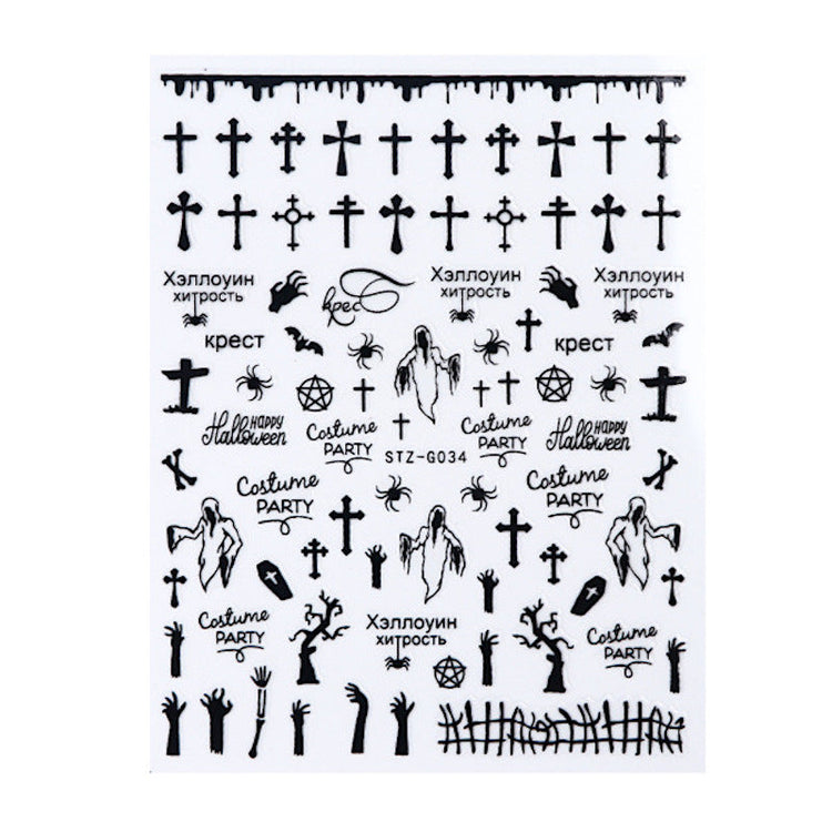 Halloween Nail Art Stickers - NSI Australia