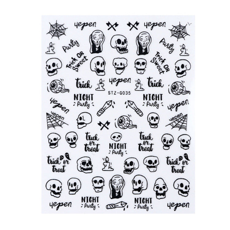 Halloween Nail Art Stickers - NSI Australia