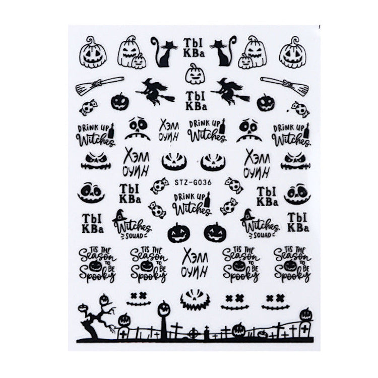 Halloween Nail Art Stickers - NSI Australia
