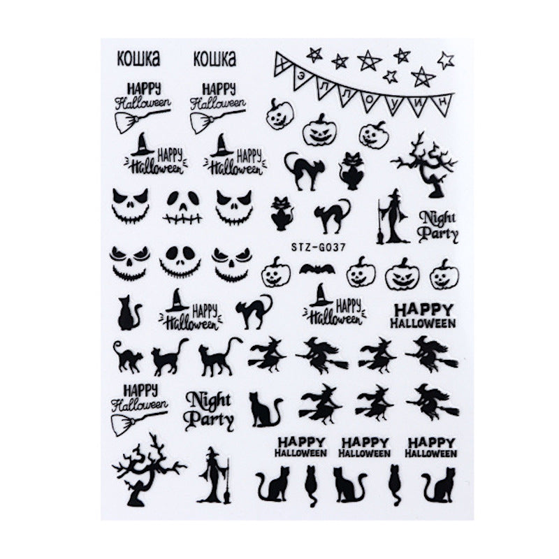 Halloween Nail Art Stickers - NSI Australia