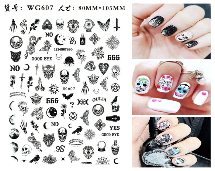 Halloween Nail Art Stickers - NSI Australia
