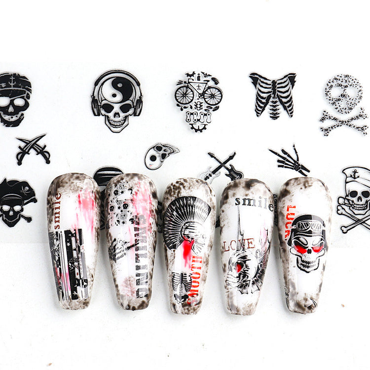 Halloween Nail Foil 10pcs - NSI Australia