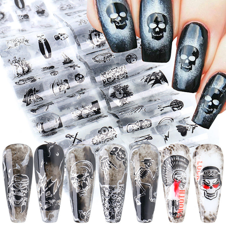 Halloween Nail Foil 10pcs - NSI Australia