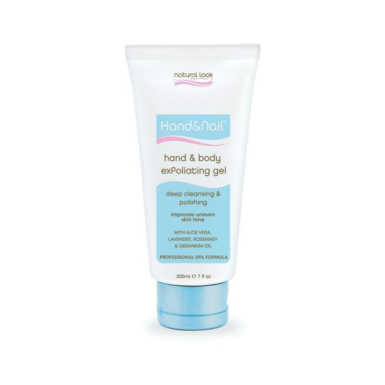 Hand & Body Exfoliating Gel 200g ~ Hand & Nail ~ Natural Look - NSI Australia