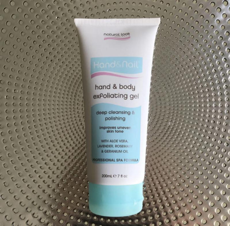 Hand & Body Exfoliating Gel 200g ~ Hand & Nail ~ Natural Look - NSI Australia