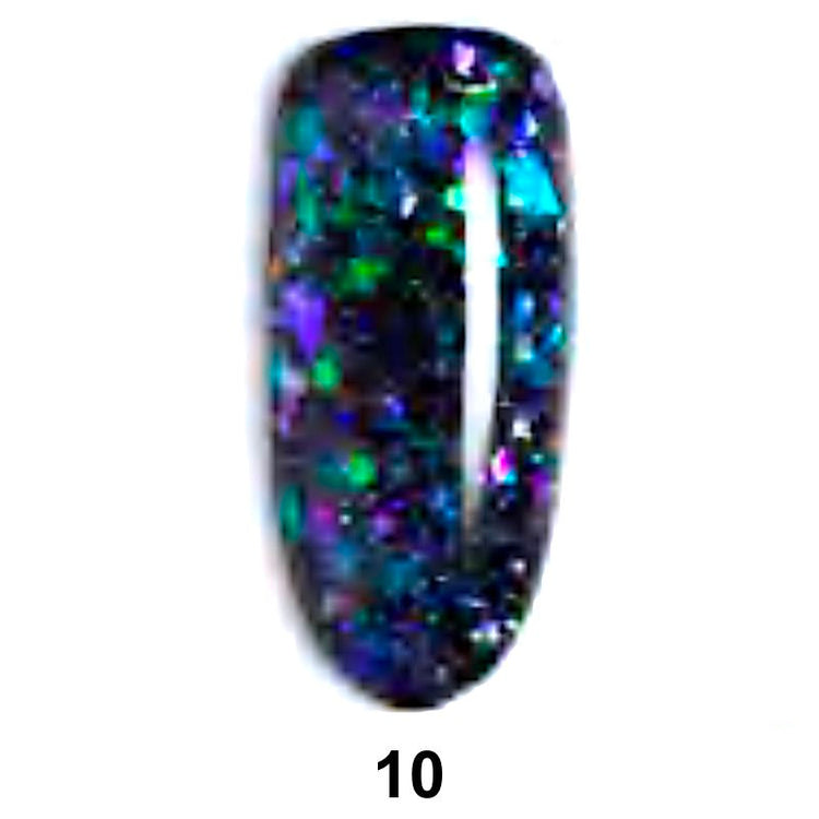 Holographic Flakes Gel Polish - NSI Australia