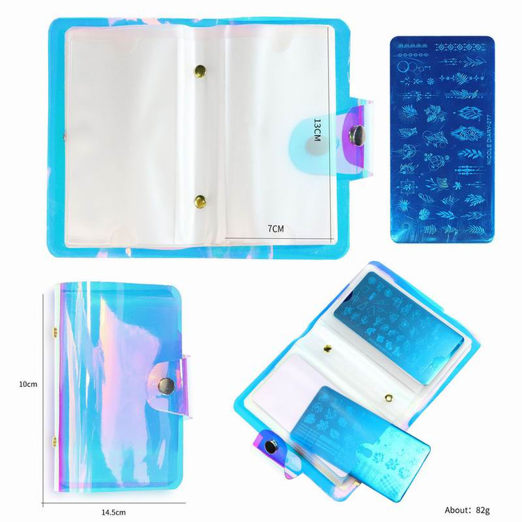 Holographic Stamping Plate Holder Storage Case - 20 Pockets - NSI Australia