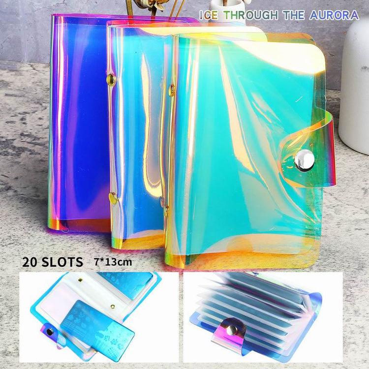 Holographic Stamping Plate Holder Storage Case - 20 Pockets - NSI Australia
